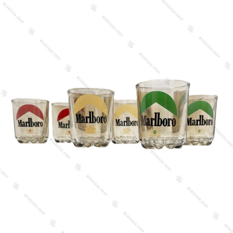ست نوشیدنی 6 عددی کوتاه مدل Marllboro