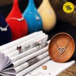 گردنبند نقره زنانه طرح قلب 3.07 گرمی