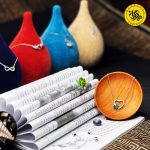 گردنبند نقره زنانه طرح قلب و ستاره 3.51 گرمی