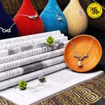 گردنبند نقره زنانه طرح شاخه و مروارید 5.30 گرمی