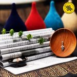 گردنبند نقره زنانه طرح خوشه انگور 3.22 گرمی