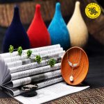 گردنبند نقره زنانه طرح بال و مروارید 4.76 گرمی