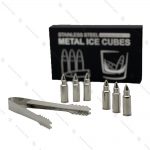 سنگ خنک کننده استیل مدل فشنگ 6 عددی