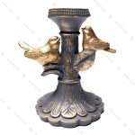 ست ظروف هفت سین 9 پارچه طرح پرنده سرمه ای