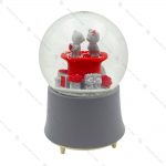 گوی برفی کوکی طرح گل رز و خرس