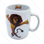 ماگ سرامیکی طرح ماداگاسکار الکس Madagascar Mug