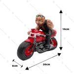 مجسمه مرد موتورسوار خشن