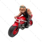 مجسمه مرد موتورسوار خشن