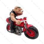 مجسمه مرد موتورسوار خشن