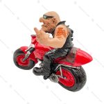 مجسمه مرد موتورسوار خشن