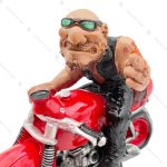 مجسمه مرد موتورسوار خشن