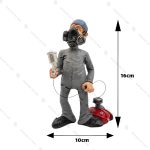 مجسمه مرد رنگ کار