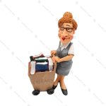 مجسمه پرسنل کتابخانه