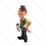 مجسمه مرد خبرنگار