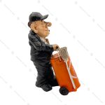 مجسمه مرد فراش