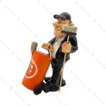 مجسمه مرد فراش