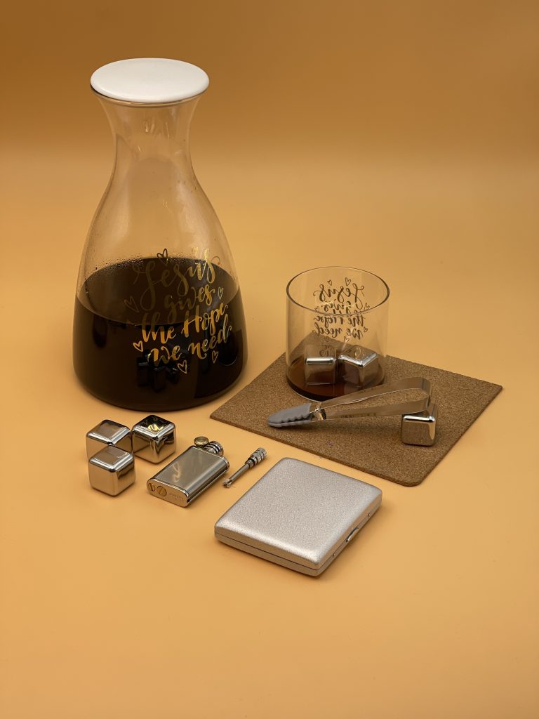 سنگ استیل خنک کننده مدل مکعب