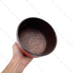 کاسه تبتی پرتغالی طرح پنج بودا سایز دو