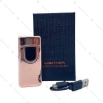 فندک دوکاره طلایی لایتر Lighter