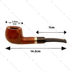 پیپ آنجلو کد 300004 Angelo Savona 2 Pipe Smoking