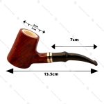پیپ آنجلو کد 300016 Angelo Gebogen Pipe Smoking