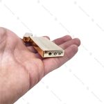 فندک گازی دِروی طلایی کد 210110