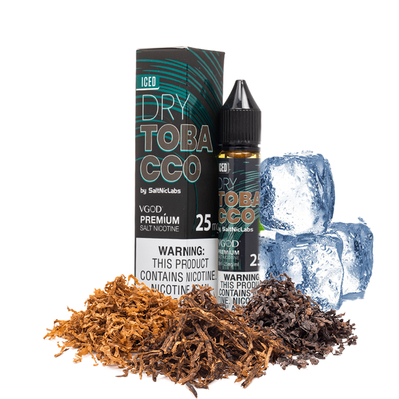 سالت نیکوتین ویگاد تنباکو خنک VGOD Iced Dry Tobacco Salt nic