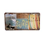 پلاک فلزی فولکس و پدل برد Paddle Board Metal Plate