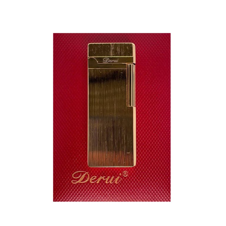 فندک طلایی براق دروی Derui Golden Lighter