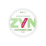 نیکوتین خوراکی خیار لیمو اسلیم ZYN Cucumber Lime Slim Nicotine Pouches
