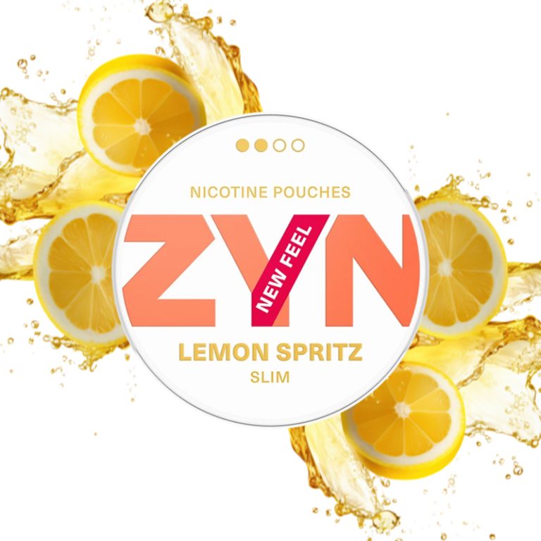 نیکوتین خوراکی لیمویی اسلیم ZYN Lemon Spritz Nicotine Pouches