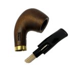 پیپسان قهوه ای کوتاه کد 2339 Dapper Brown Pipe
