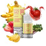 پاد سالت توت فرنگی موز ریواس Pod Salt Strawberry Banana Rhubarb