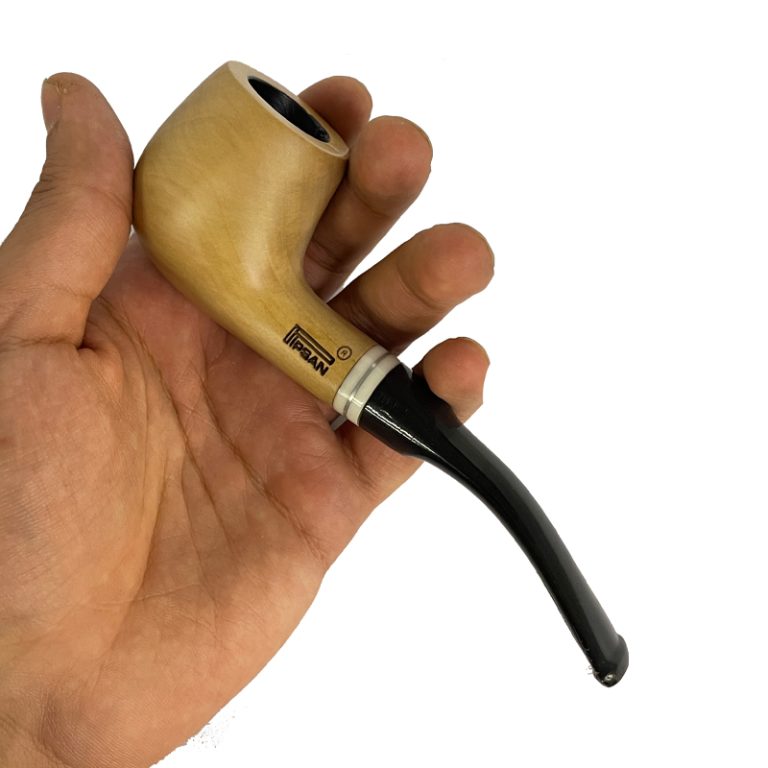 پیپسان قهوه ای روشن متوسط کد 1003 Pipsan light brown Pipe