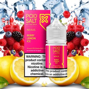 پاد سالت میکس بری و لیمو آیس Pod Salt Berry Lemon Ice Edition
