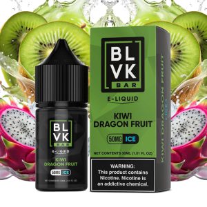 سالت کیوی دراگون بی ال وی کی BLVK Kiwi Dragon Fruit Ice 30ml