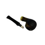 پیپ داپر زیتونی حکاکی کد 1881 Dapper Olive carving Pipe