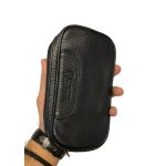 کیف پیپ لاکچری وان چرم مشکی Vauen Pipe Bag