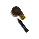 پیپ داپر قهوه ای روشن حکاکی کد 1879 Dapper Light brown engraving Pipe