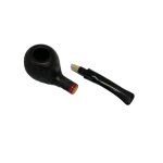 پیپ داپر مشکی حکاکی کد 1879 Dapper Engraved black Pipe