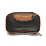 کیف پیپ ساونلی چرم مشکی قهوه ای Savinelli Pipe Bag