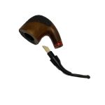 پیپ داپر قهوه ای دسته خم کد 1880 Dapper brown bent handle Pipe