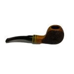 پیپ داپر قهوه ای روشن حکاکی کد 1879 Dapper Light brown engraving Pipe