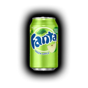نوشابه فانتا سیب ترش اورجینال Fanta Sour Apple Soft Drink