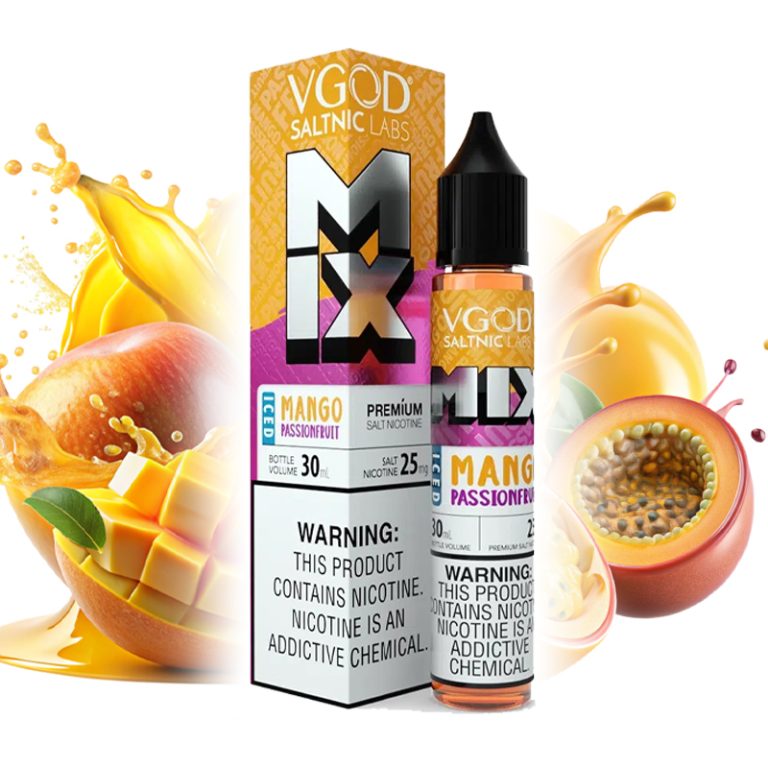 سالت ویگاد انبه پشن فروت یخ VGOD Mango Passionfruit Iced Salt Nic