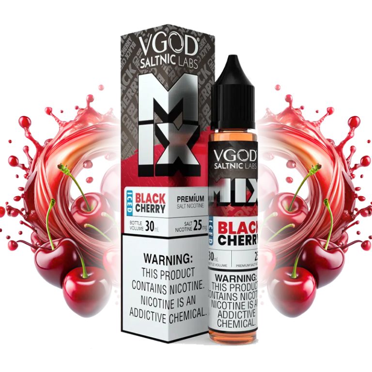 سالت ویگاد آلبالو سیاه یخ VGOD Black Cherry Iced Salt Nic