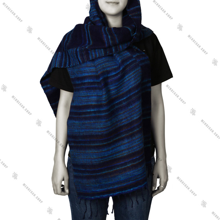 شال پشمی زنانه سبک کد 6002 شال پشمی زنانه سبک کد 6002