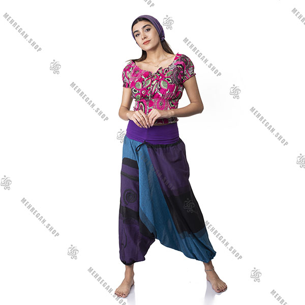 شلوار نپالی سبک و خنک جیب دار شلوار نپالی سبک و خنک جیب دار