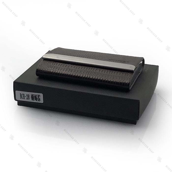 جاکارتی چرم مشکی طرح پوست مار Honest جاکارتی چرم مشکی طرح پوست مار Honest