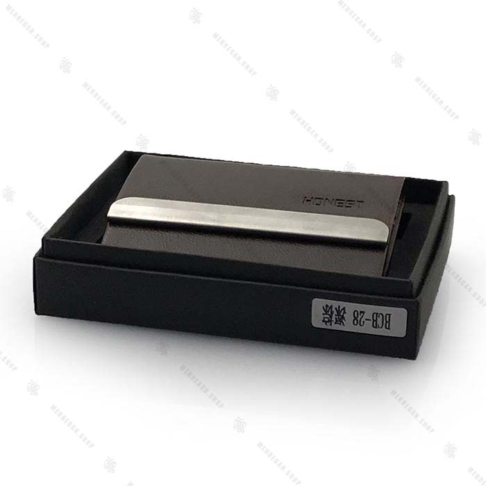 جاکارتی چرمی قهوه ای سوخته هانست Honest جاکارتی چرمی قهوه ای سوخته هانست Honest